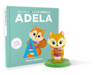 Mi primer abecedario: Descubre la A con la Ardilla Adela (Mi primer abecedario, #1)
