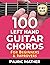 100 Left Hand Guitar Chords...