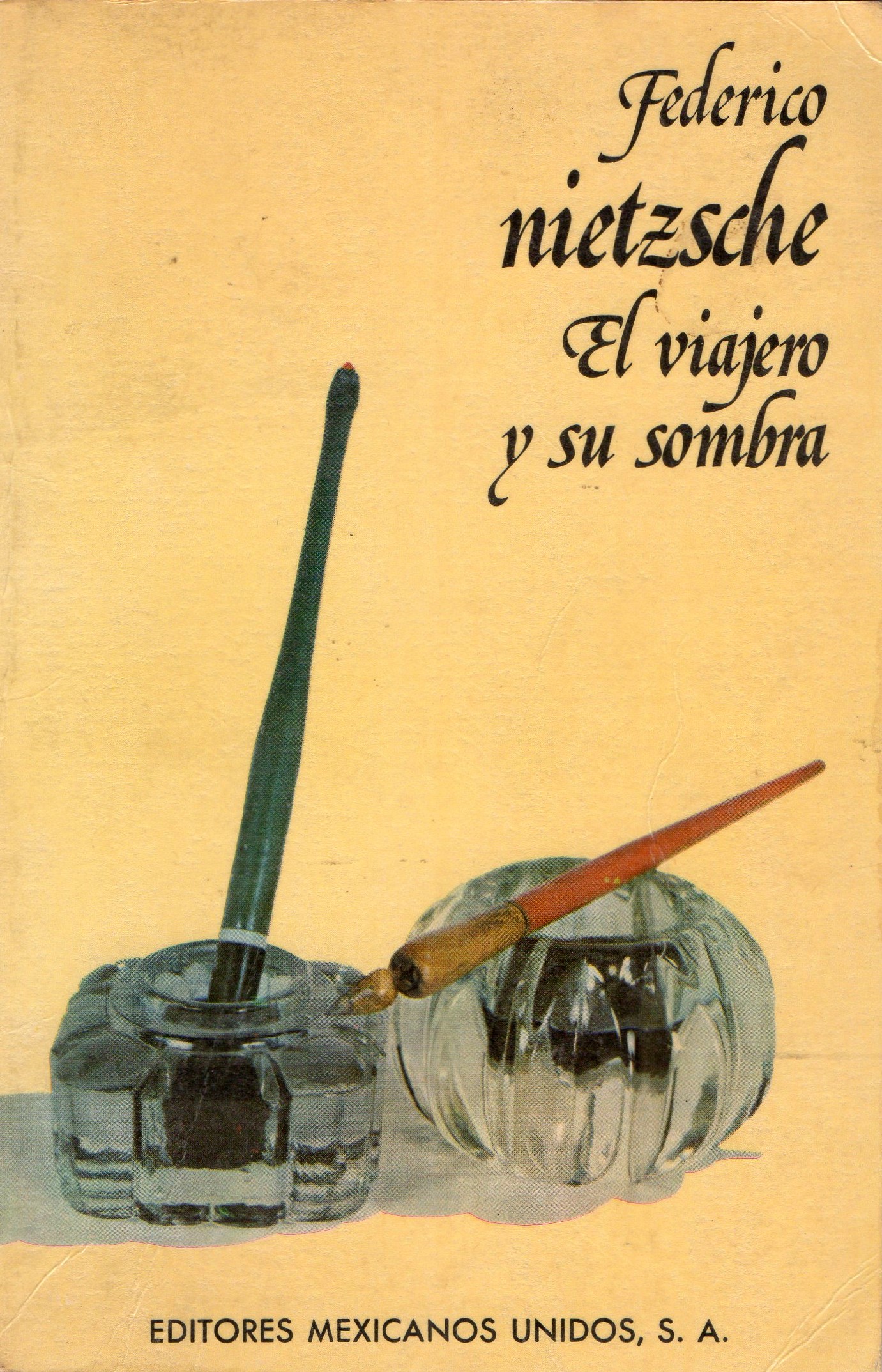 Portada de El viajero y su sombra, de Friedrich Nietzsche