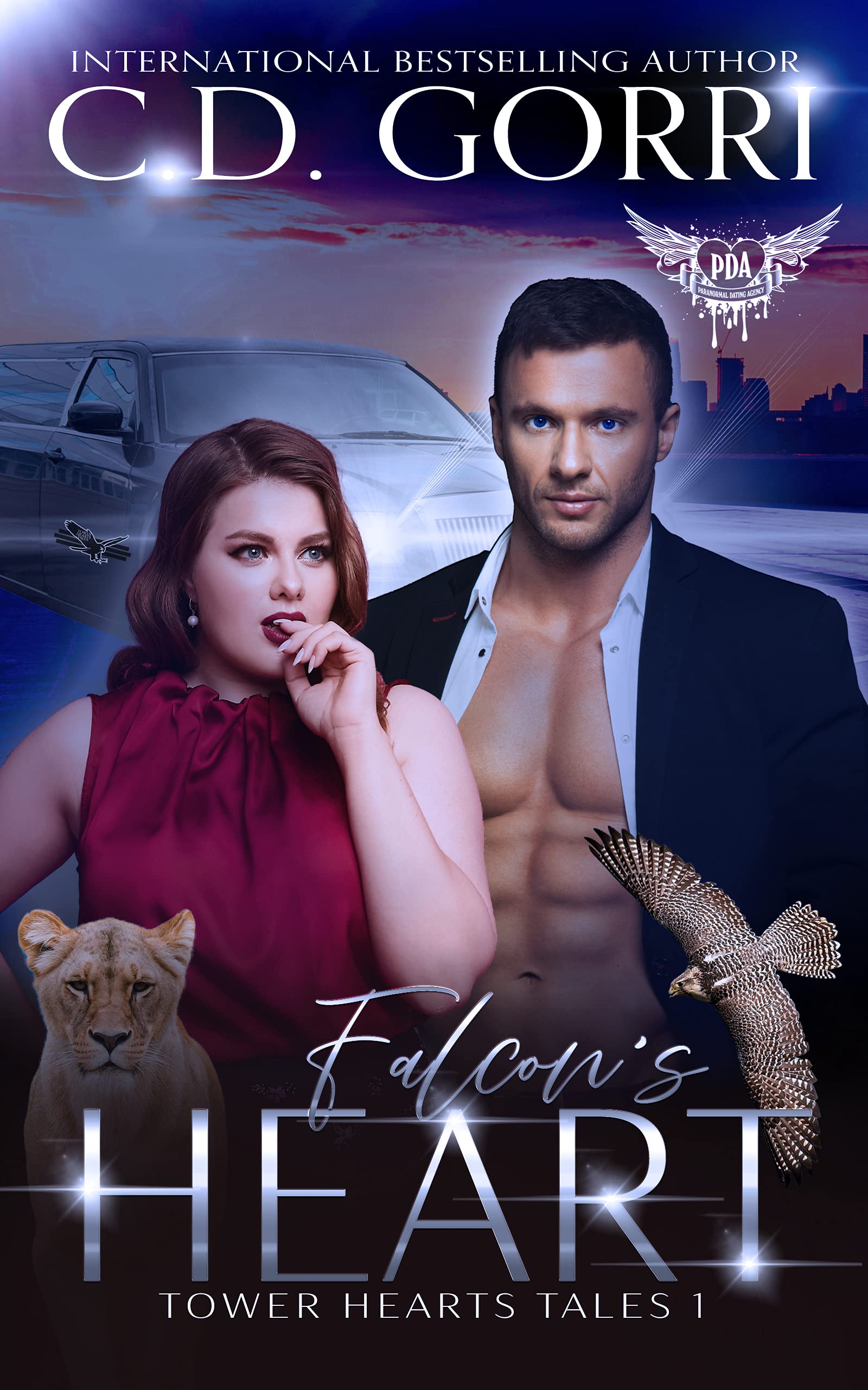 Falcon’s Heart (Paranormal Dating Agency; Tower Hearts Tales, #1)