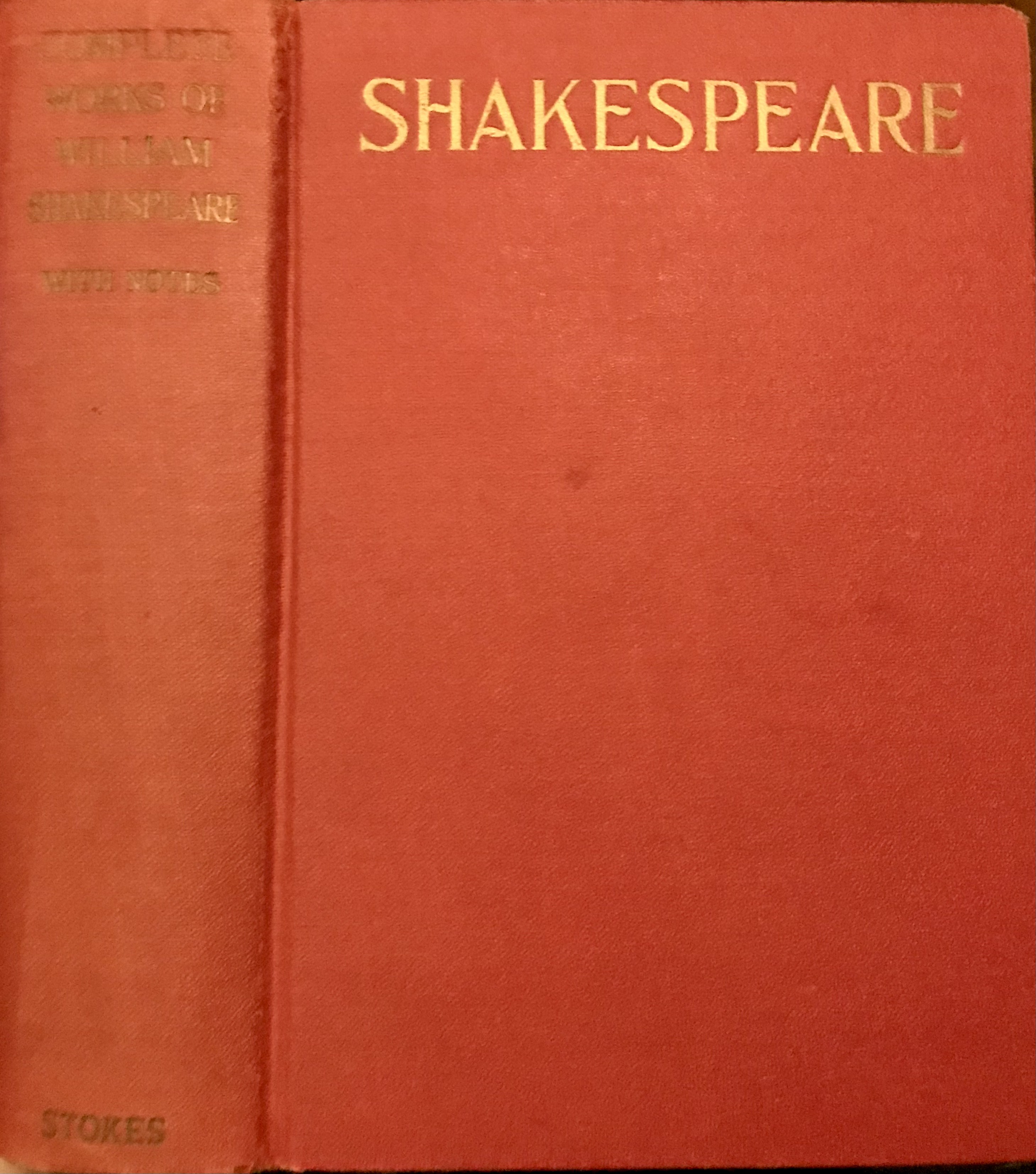 The Complete Works of Willam Shakespeare with Complete Notes of the Temple Shakespeare