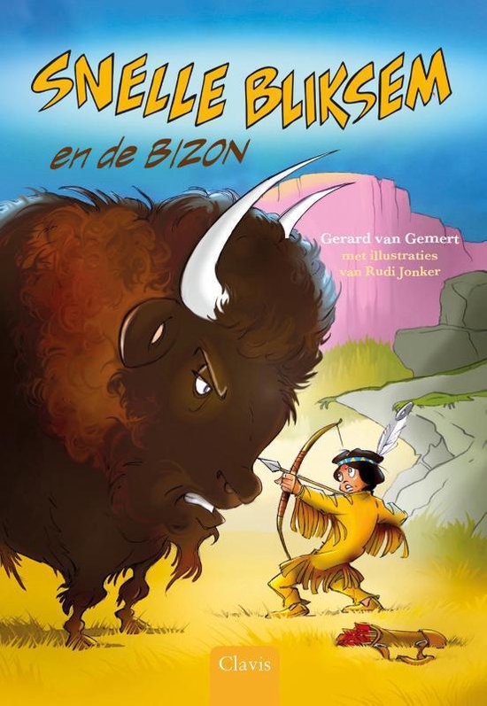 Snelle Bliksem en de bizon (Hardcover)