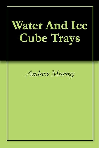 Water And Ice Cube Trays