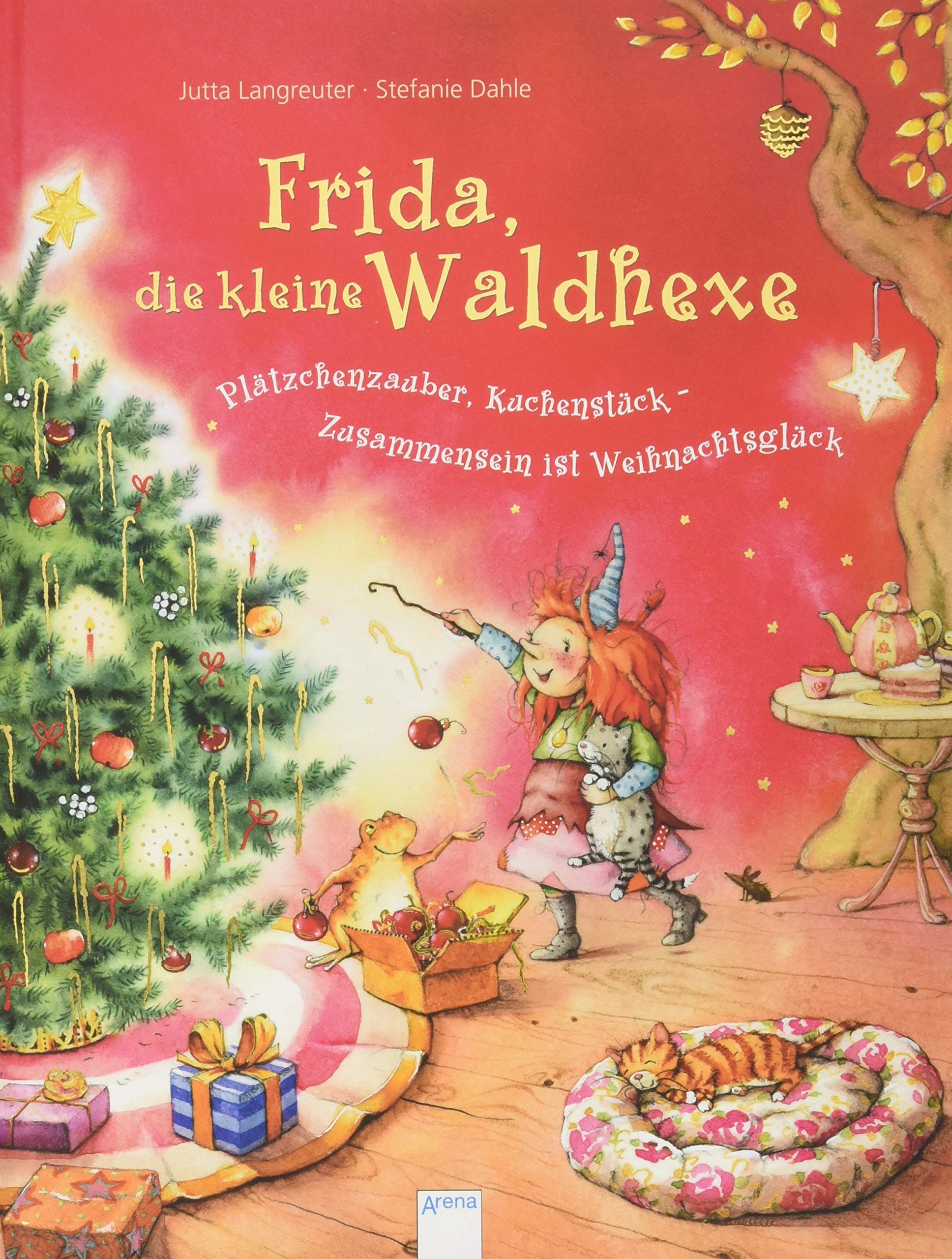 Frida, die kleine Waldhexe : Plätzchenzauber, Kuchenstück - Zusammensein ist Weihnachtsglück (Hardcover)