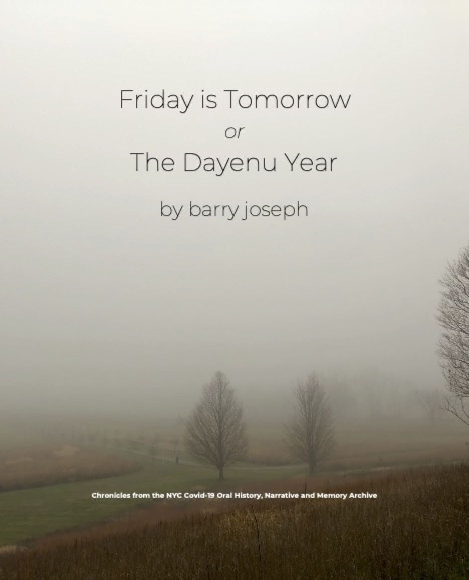 Friday is Tomorrow, or The Dayenu Year: Chronicles from the NYC Covid-19 Oral History, Narrative and Memory Archive (Kindle Edition)