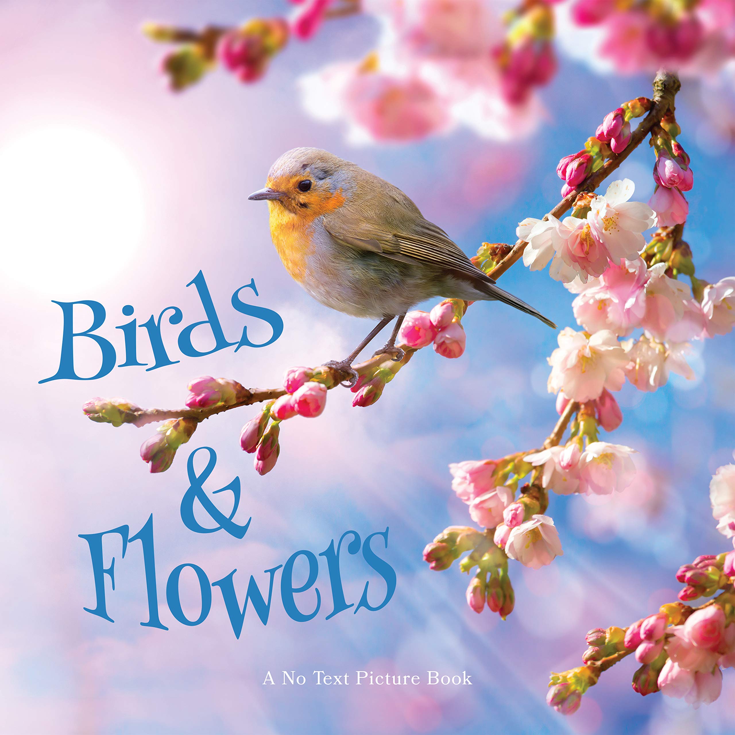 Birds and Flowers, A No Text Picture Book: A Calming Gift for Alzheimer Patients and Senior Citizens Living With Dementia (Soothing Picture Books for the Heart and Soul Book 23)