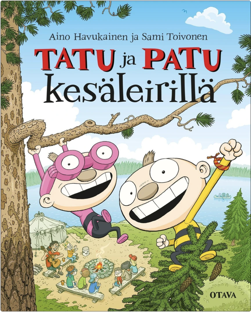 Tatu ja Patu kesäleirillä (Hardcover)