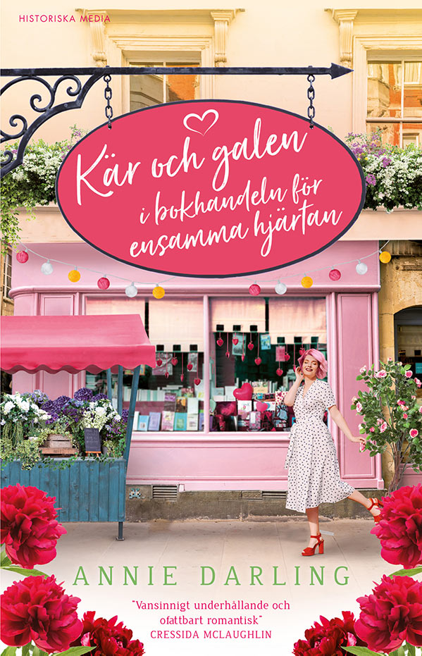 Kär och galen i bokhandeln för ensamma hjärtan (Lonely Hearts Bookshop #3)