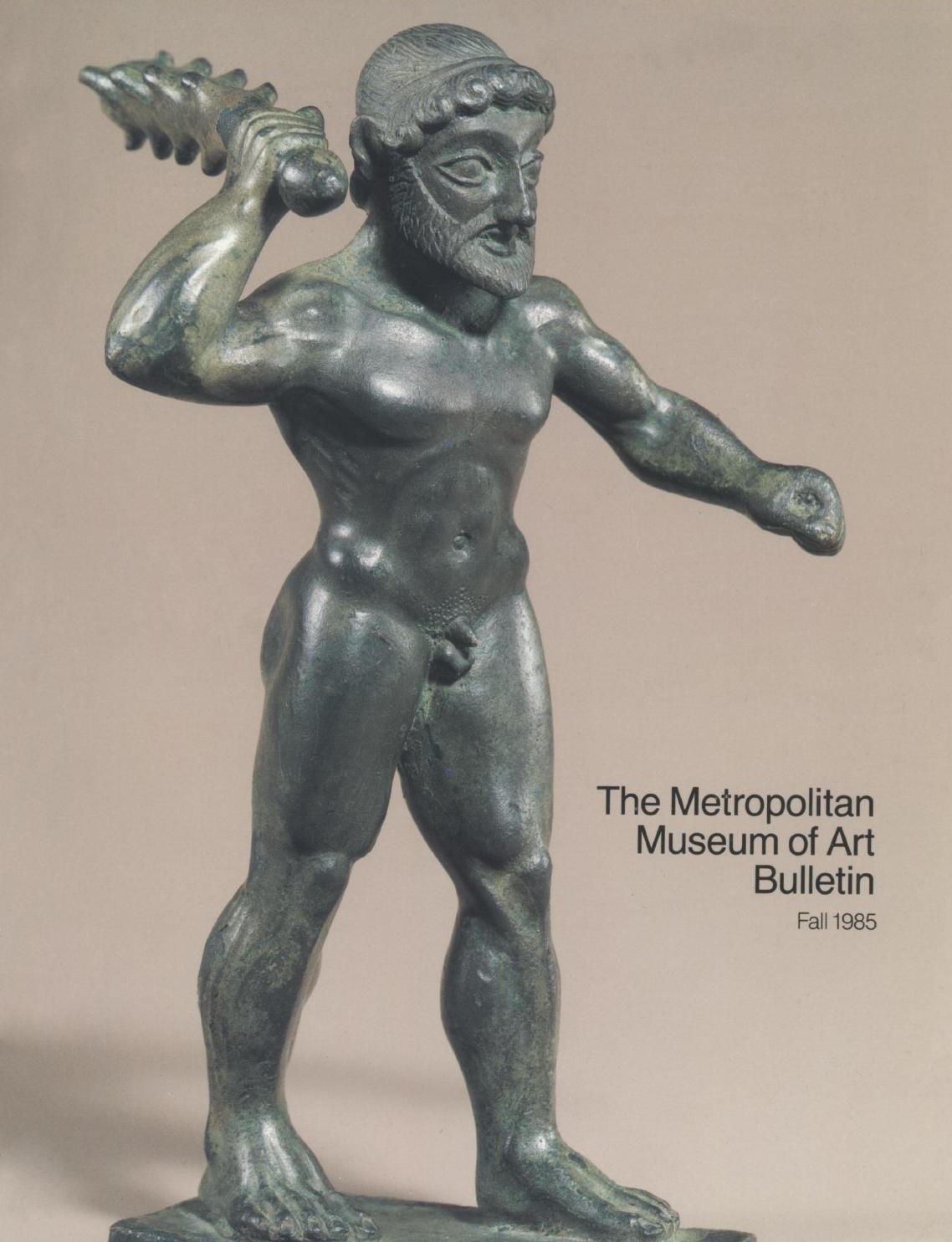 Metropolitan Museum of Art Bulletin Volume 43, Number 2