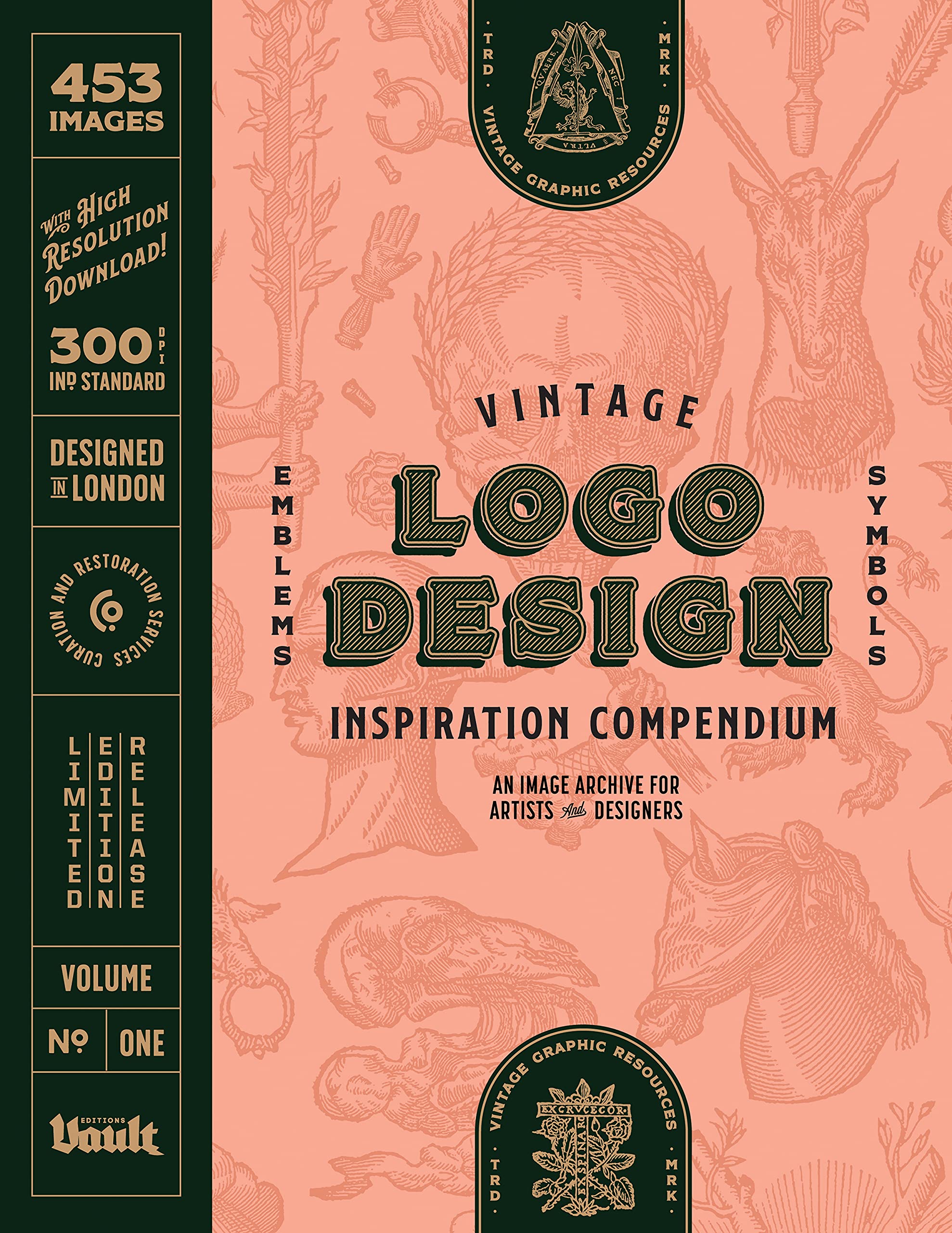 Vintage Logo Design Inspiration Compendium: An Image Archive for Artists and Designers (Kindle Edition)