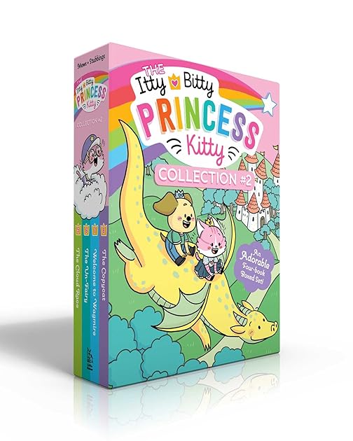 The Itty Bitty Princess Kitty Collection #2 (Boxed Set): The Cloud Race; The Un-Fairy; Welcome to Wagmire; The Copycat