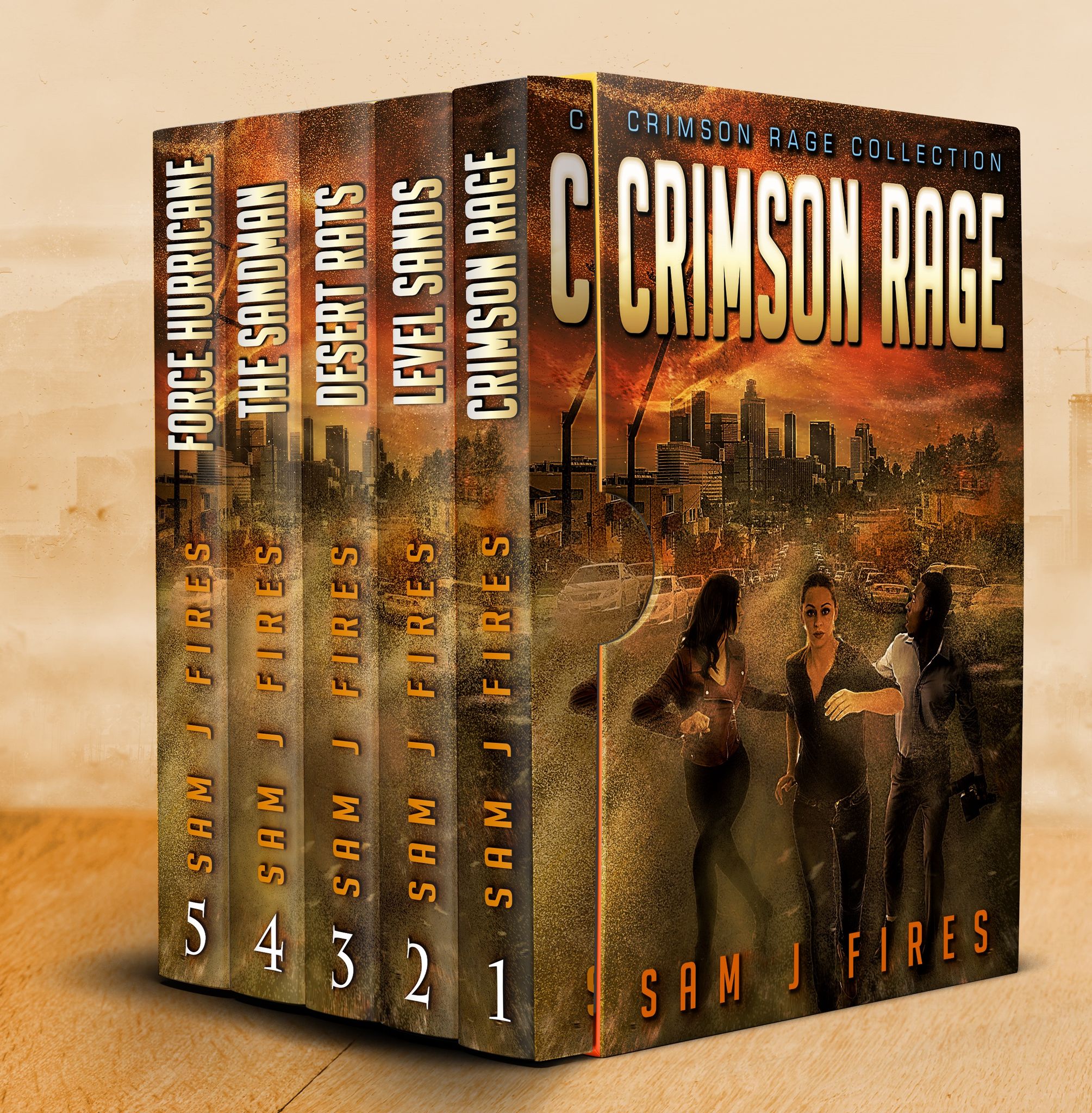 Crimson Rage The Collection: Books 1-5 (Kindle Edition)