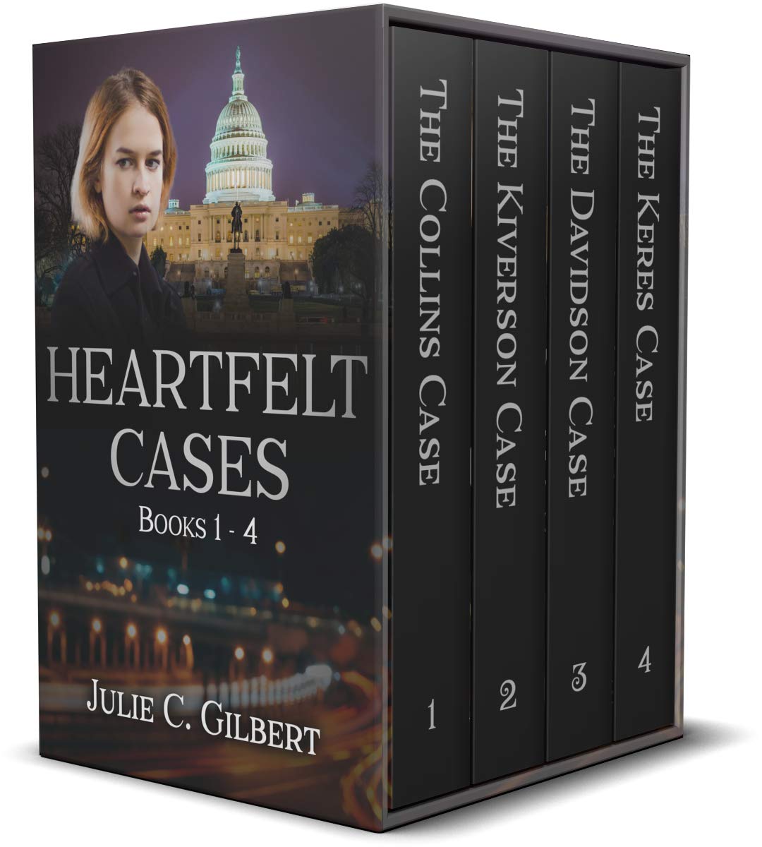 Heartfelt Cases Books 1-4: High-Action, Light Humor, Fast-Paced Christian Mystery Box Set Featuring FBI Agents (Kindle Edition)