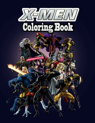 X-Men Coloring Book by Lisa Karley