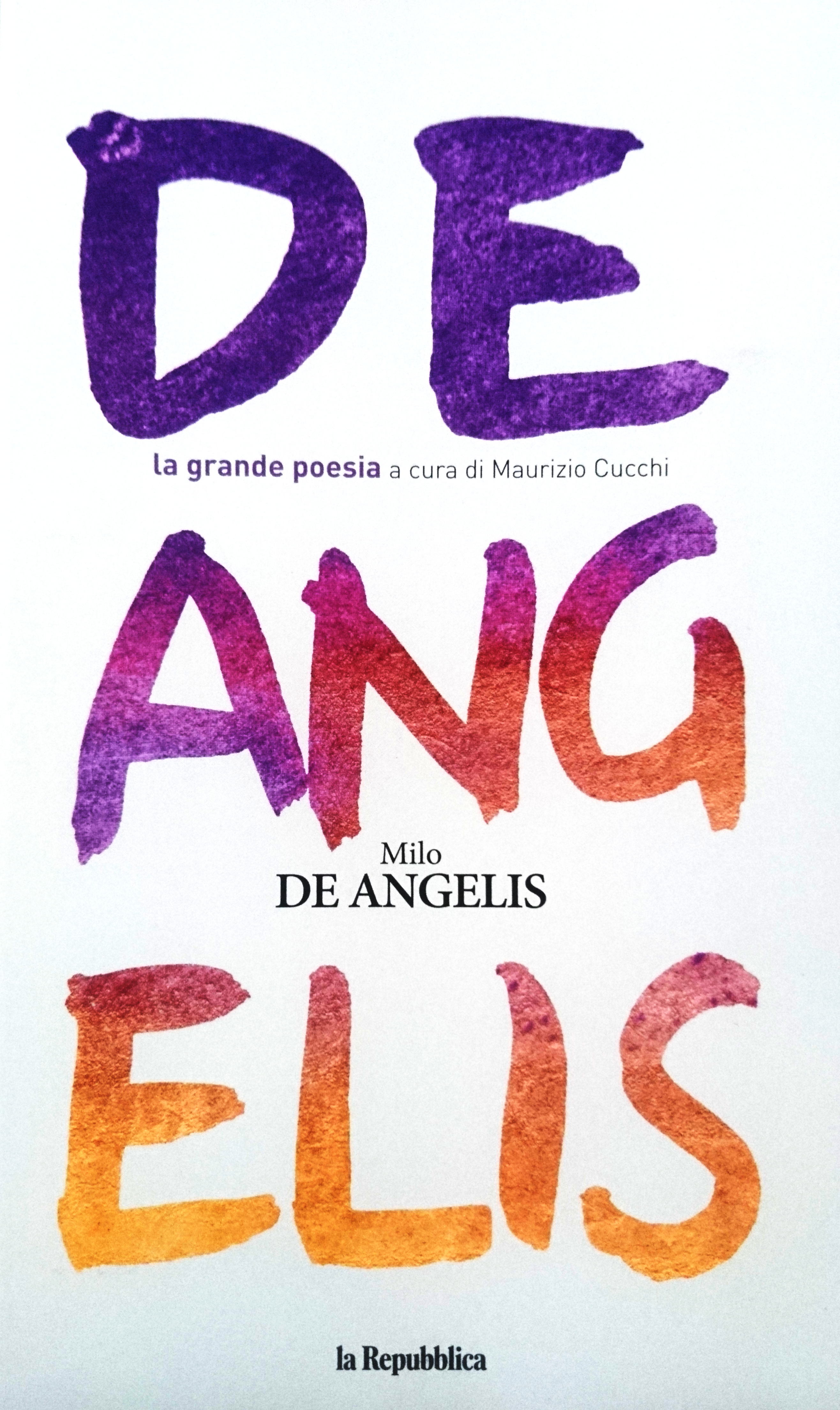 Milo De Angelis (Paperback)