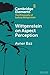 Wittgenstein on Aspect Perception by Avner Baz