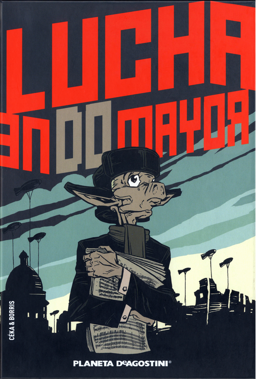 Portada de Lucha en do mayor, de Céka