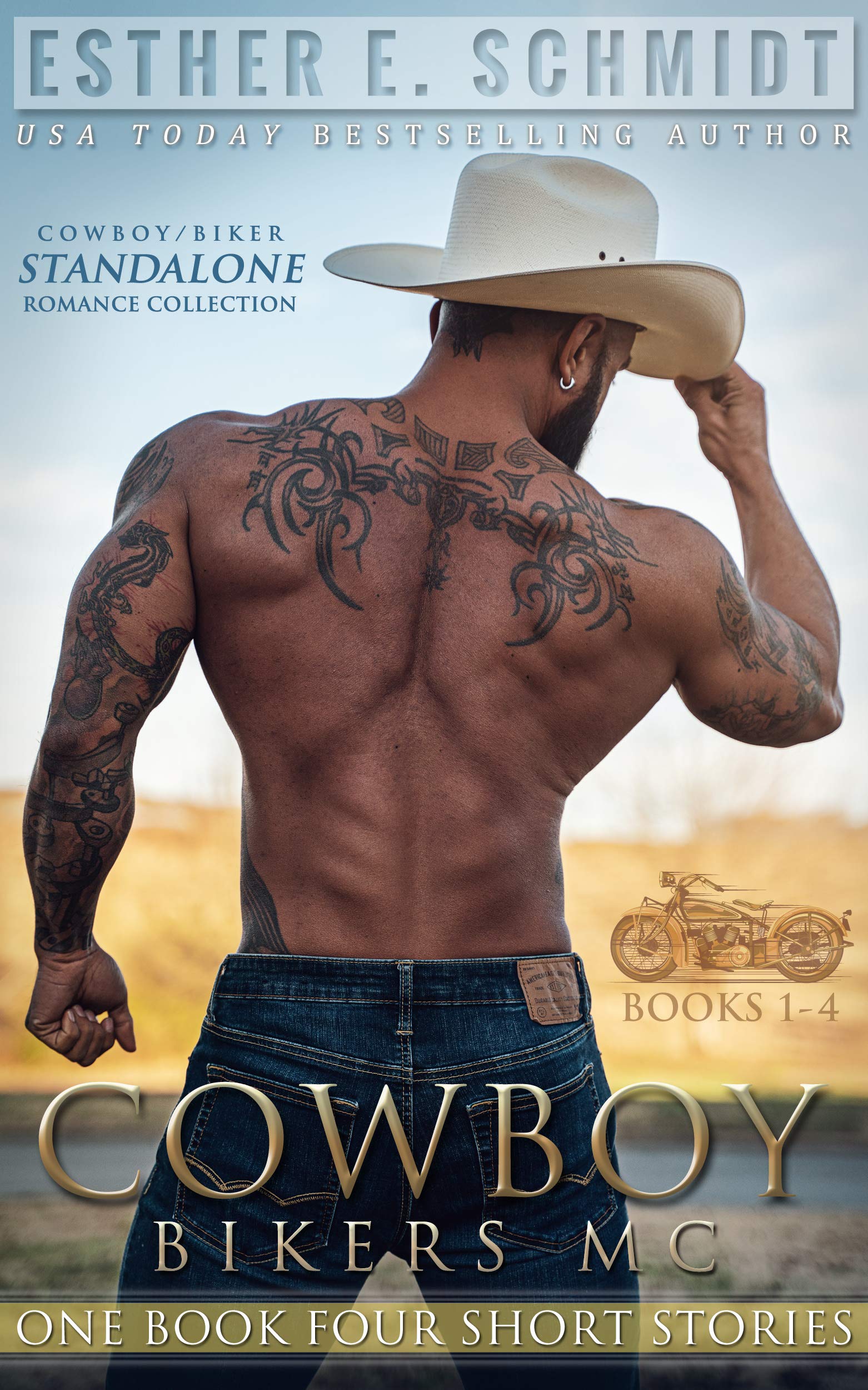 Cowboy Bikers MC: Books 1-4 (Kindle Edition)