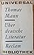 Über deutsche Literatur