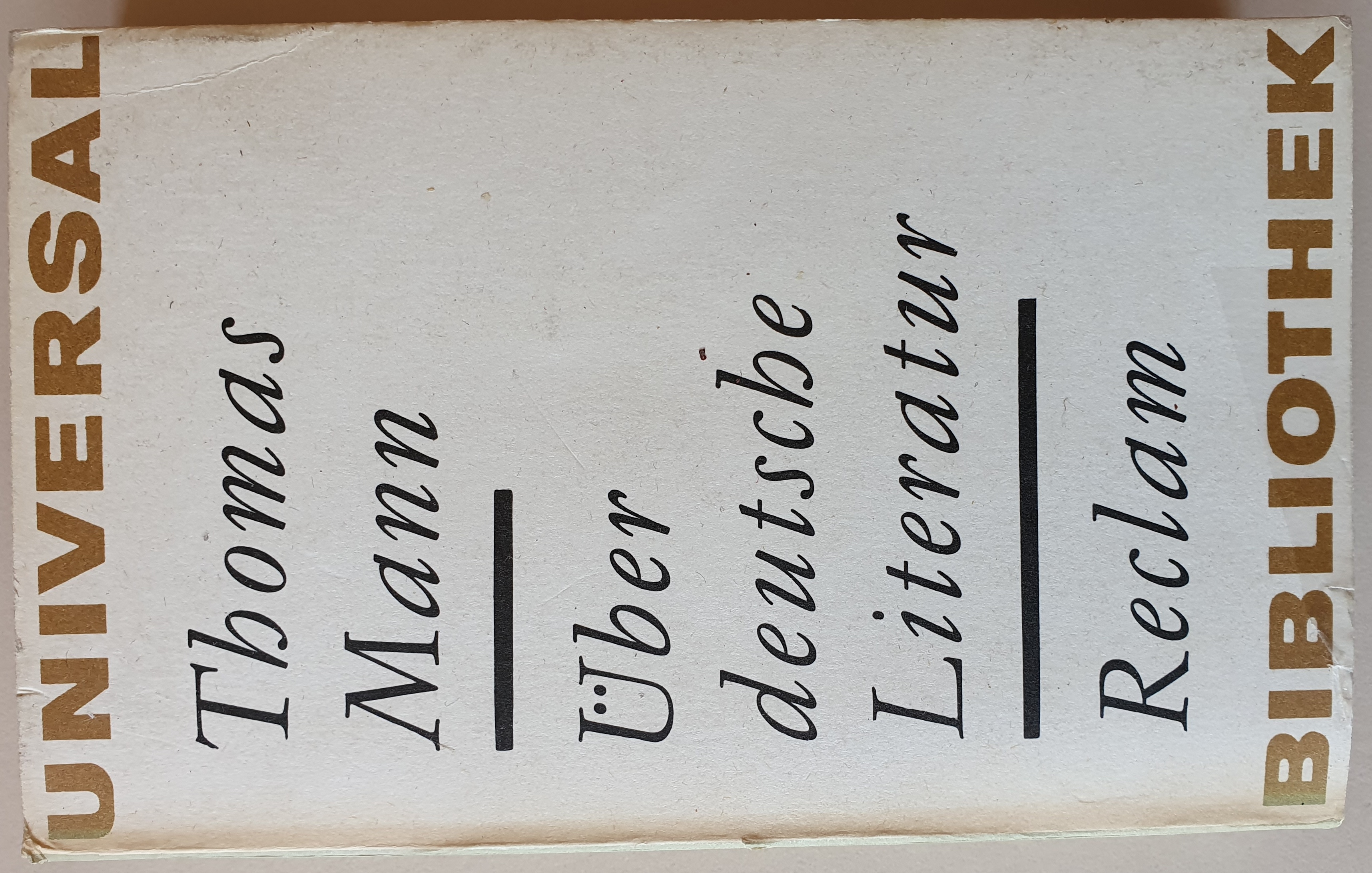 Über deutsche Literatur (Mass Market Paperback)