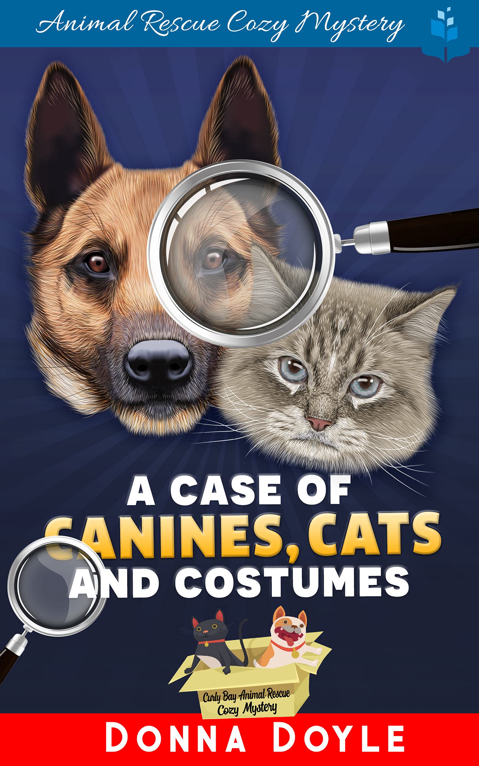 A Case of Canines, Cats and Costumes (Curly Bay Animal Rescue #6)