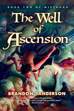 The Well of Ascension by Brandon Sanderson book cover