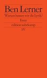 Warum hassen wir die Lyrik? – Essay