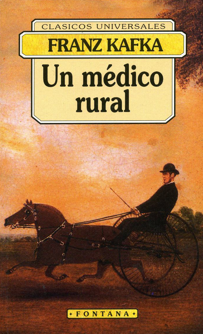 Portada de Un médico rural, de Franz Kafka