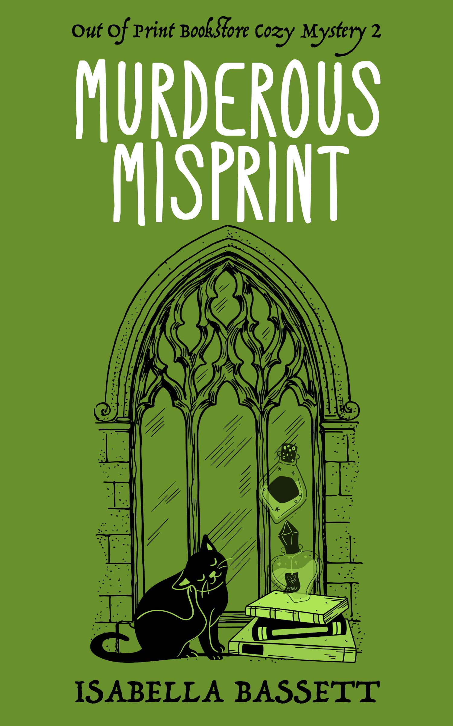 Murderous Misprint (Old Bookstore Cozy Mystery, #2)