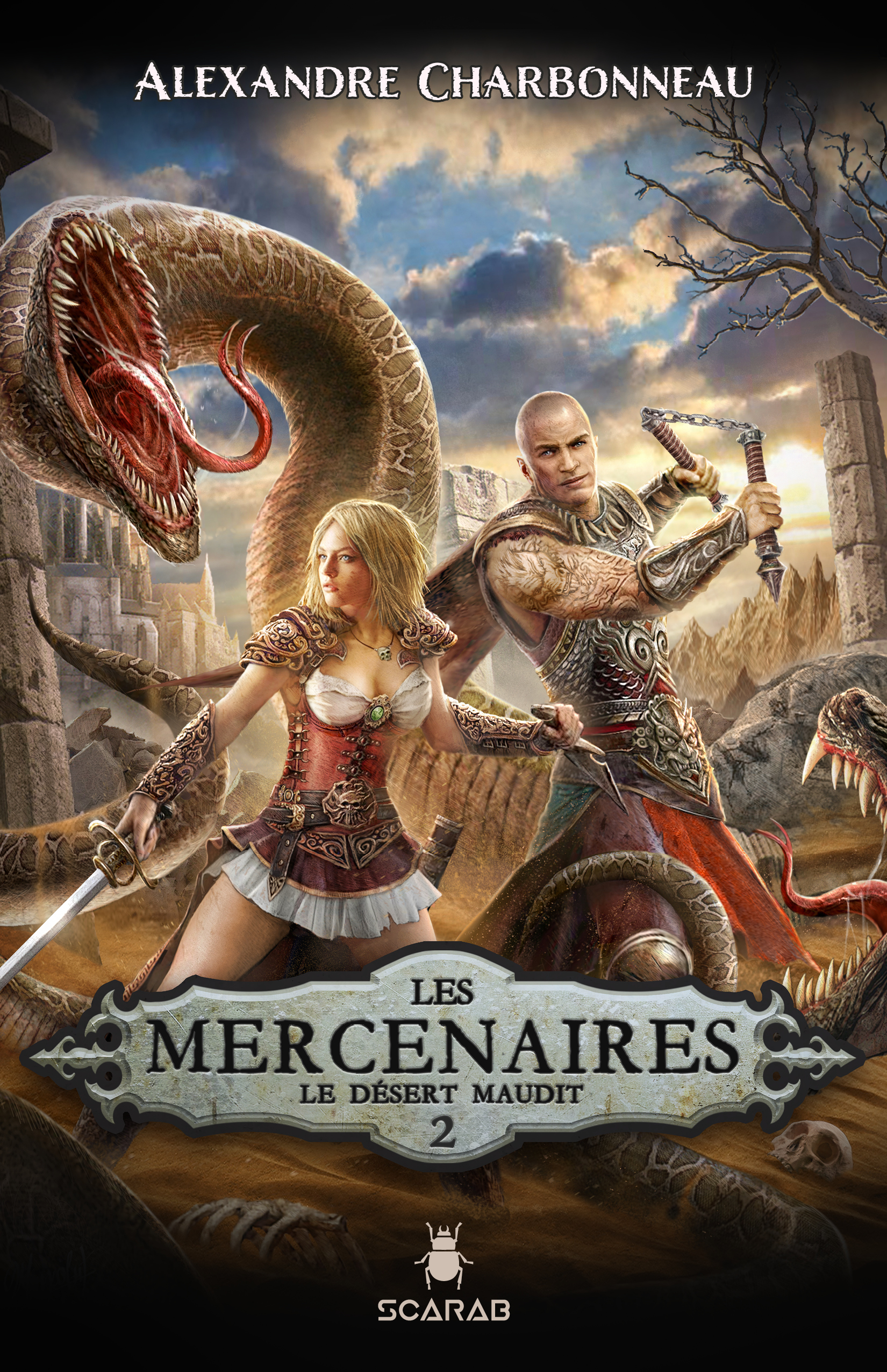 Les mercenaires tome 2 Le désert maudit