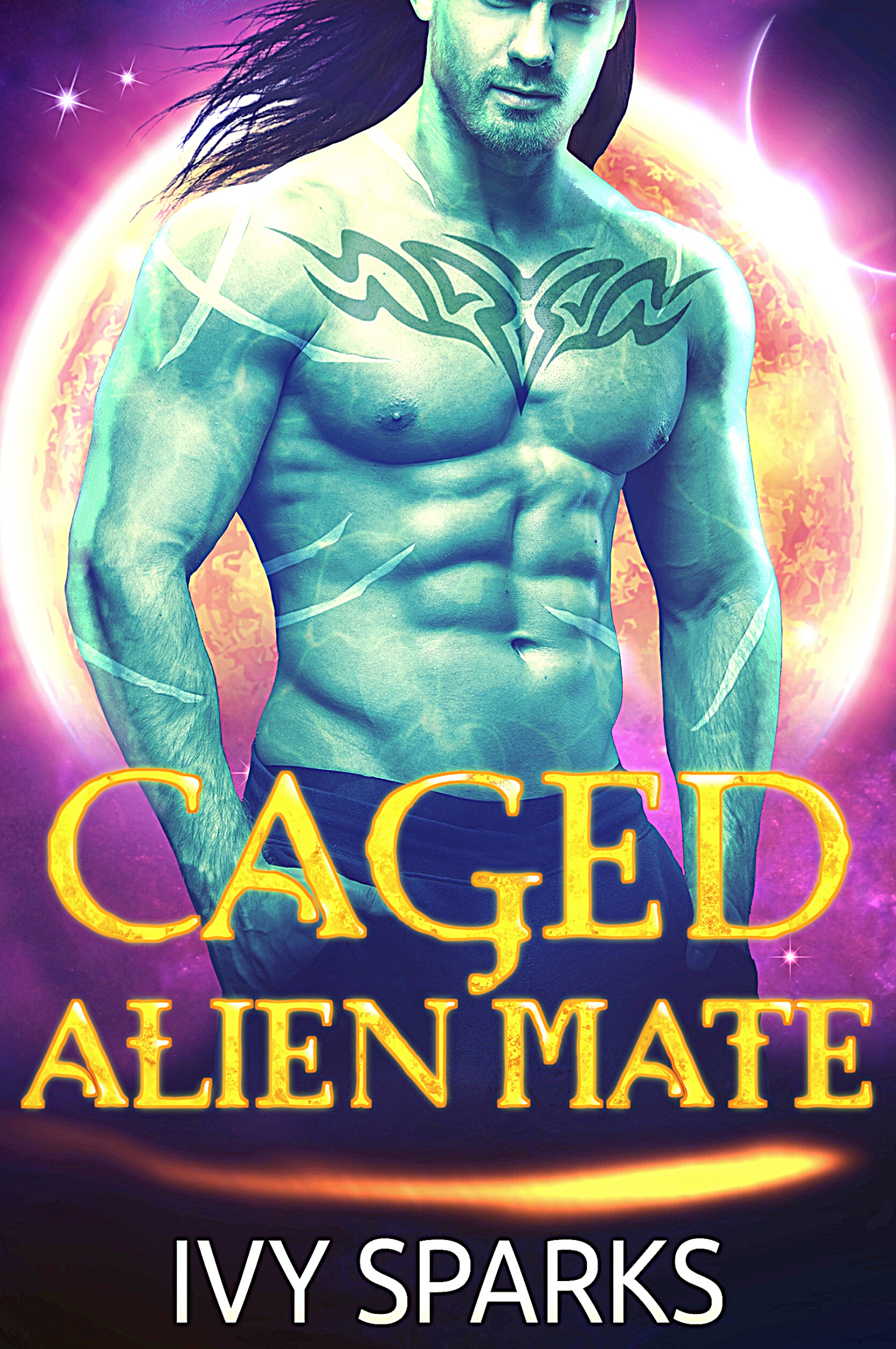 Caged Alien Mate (Fated Mates of Adonia #3)