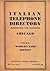 Italian Telephone Directory...