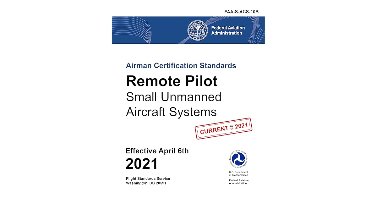 Airman Certification Standards Remote Pilot Small Unmanned Aircraft