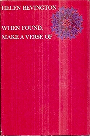 When Found, Make a Verse of