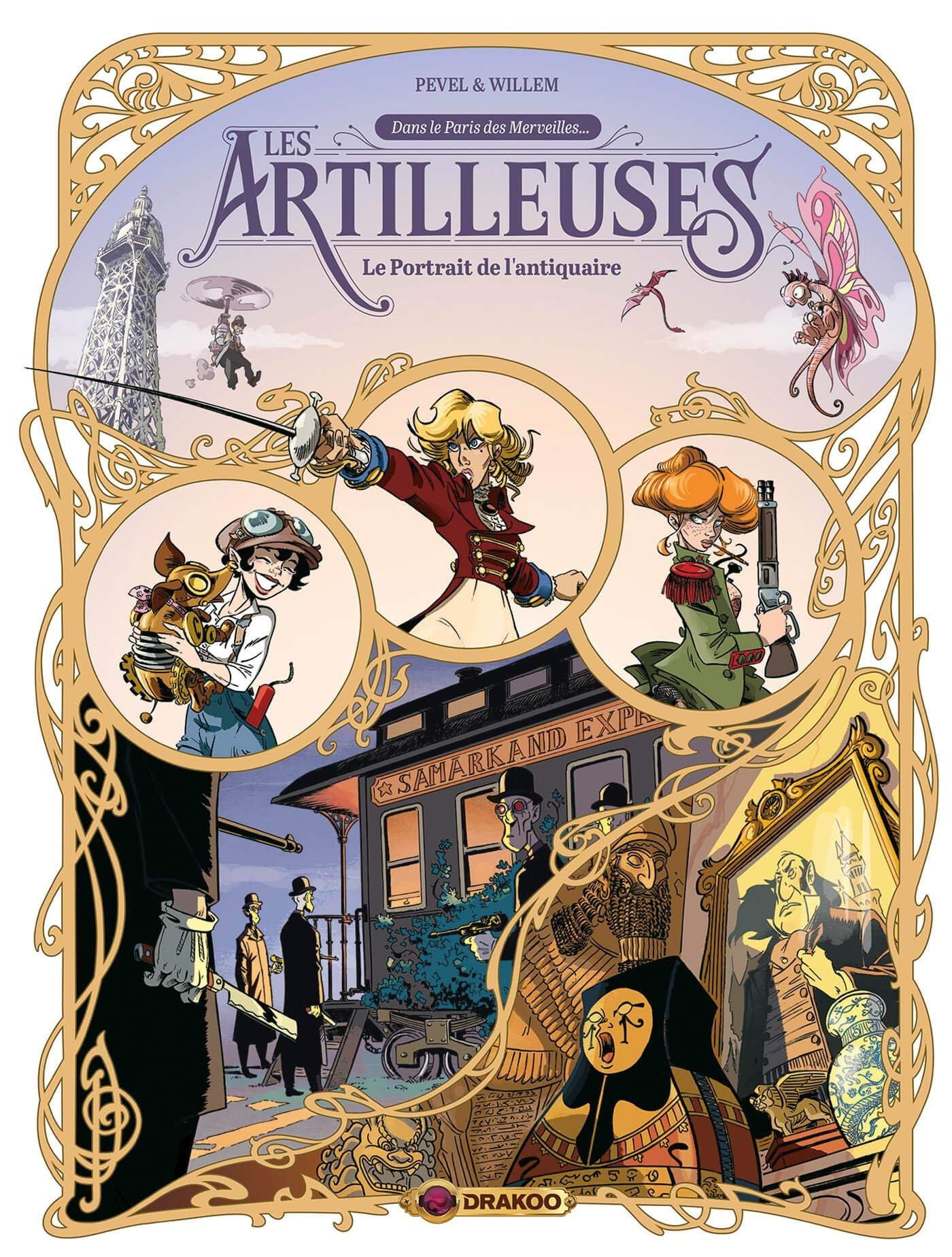 Le Portrait de l'antiquaire (Les Artilleuses #2)