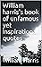 William harris's book of un...
