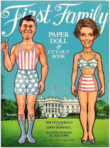 The First Family Paper Doll and Cut Out Book