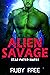 Alien Savage: A Scifi Erotic Short (Star Fated Mates Book 1)
