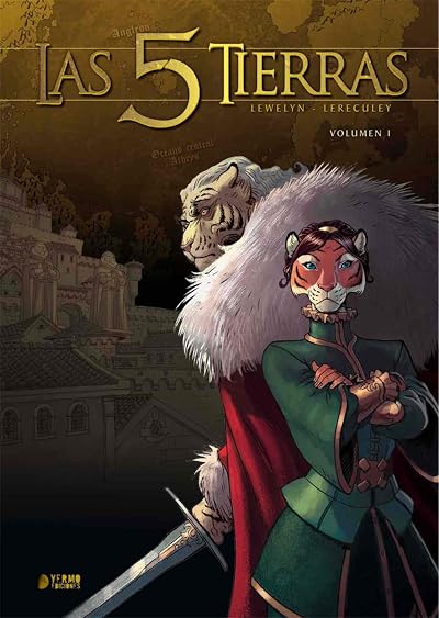 Portada de Las 5 Tierras Volumen 1, de Lewelyn