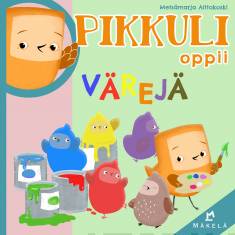 Pikkuli oppii värejä (Hardcover)