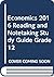ECONOMICS 2016 READING AND ...