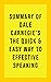 Summary of Dale Carnegie’s ...