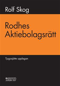 Rohdes Aktiebolagsrätt (Paperback)