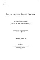 Seventeenth-century Tales of the Supernatural (Unknown Binding)