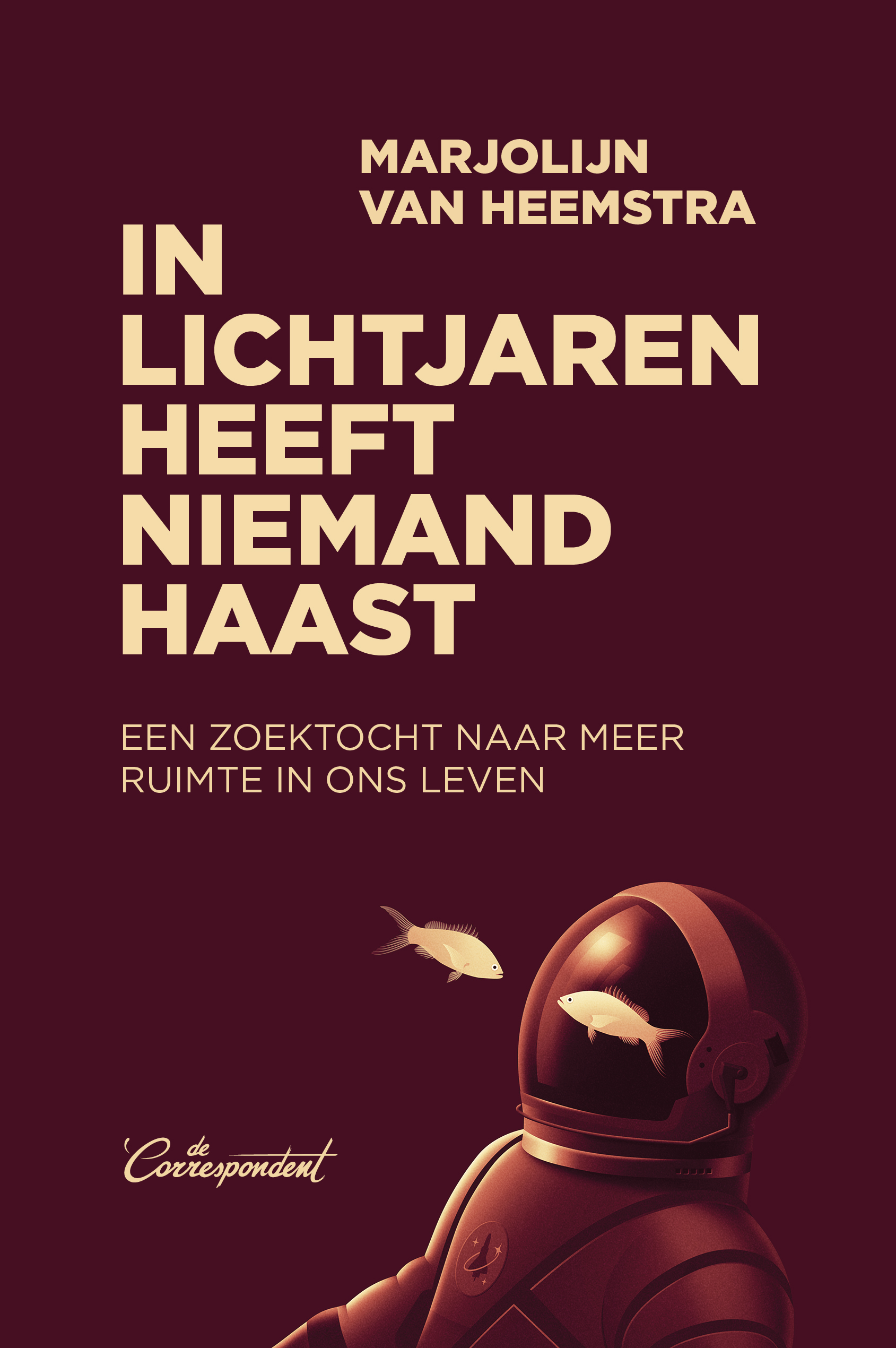 Cover of In lichtjaren heeft niemand haast