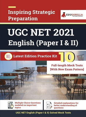 UGC NET English 2021 10 Full-length Mock Test (Paper I & II) With Latest Exam Pattern