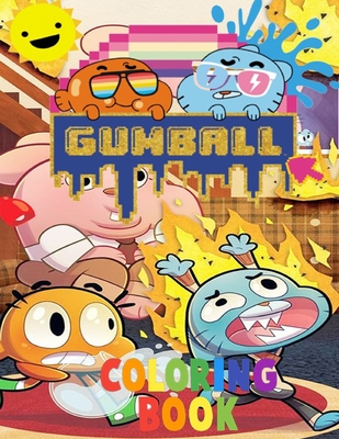 GUMBALL Coloring book: Coloring book for kids and adults + 100 HD Unique anime coloring book of masha and the bear and others ... (High quality)