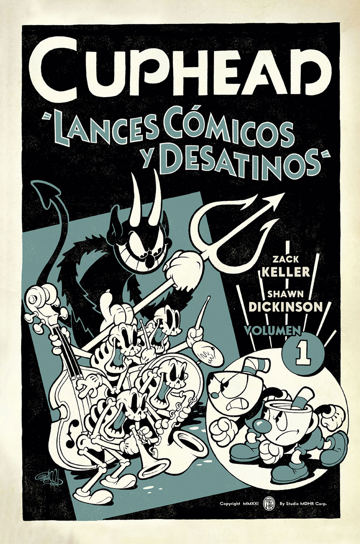 Cuphead 01. Lánces cómicos y Desatinos (Cuphead, #1)