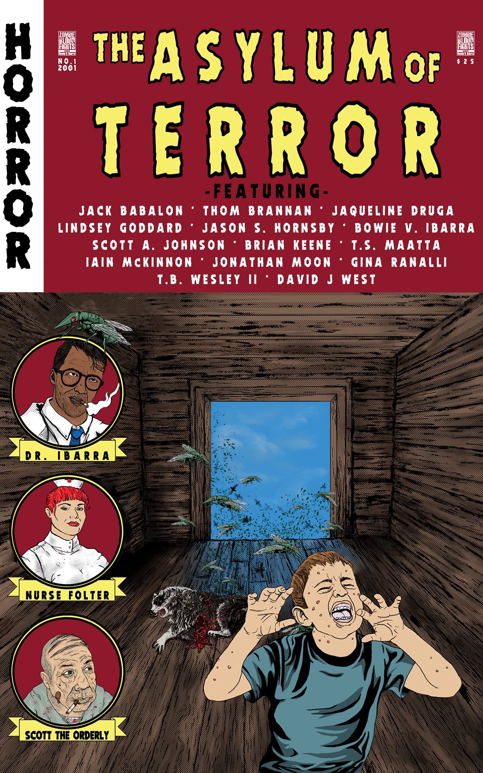 Asylum of Terror, Vol. 1: Tales of horror compiled by Bowie V. Ibarra and ZBFbooks.com (Kindle Edition)