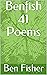 Benfish 41 Poems: Lockdown ...